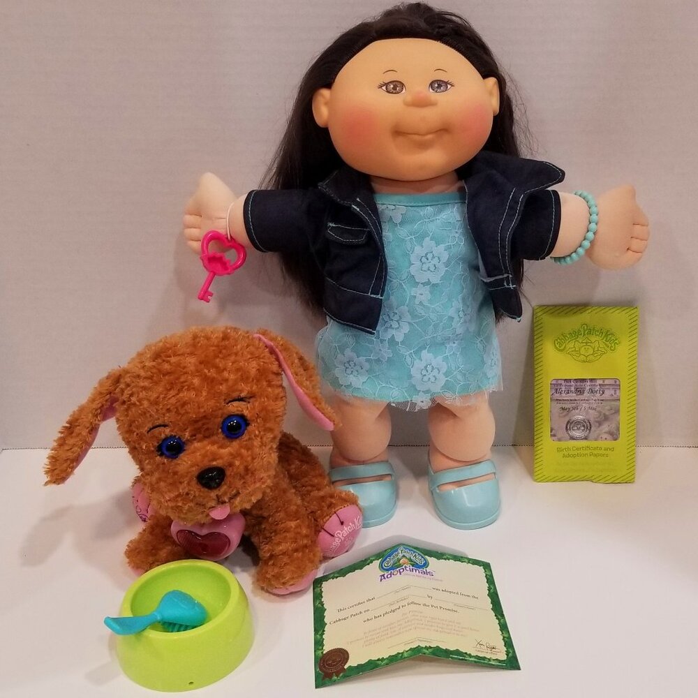 Cabbage Patch Doll and Labradoodle Puppy Adoptimal, EUC - Picture 3 of 13